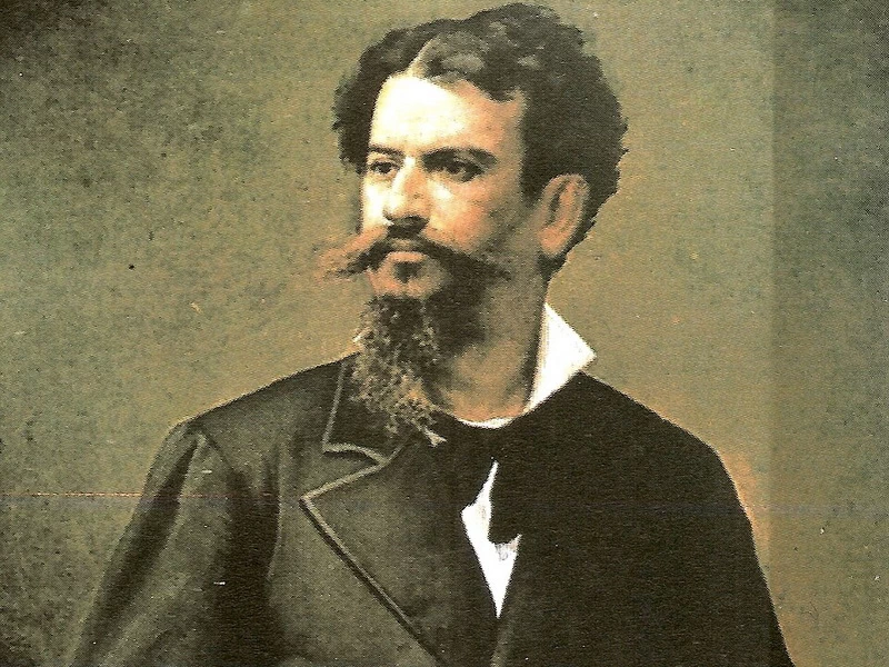 1857-Antonio Herrera Toro - Ritratto di Eduardo Blanco